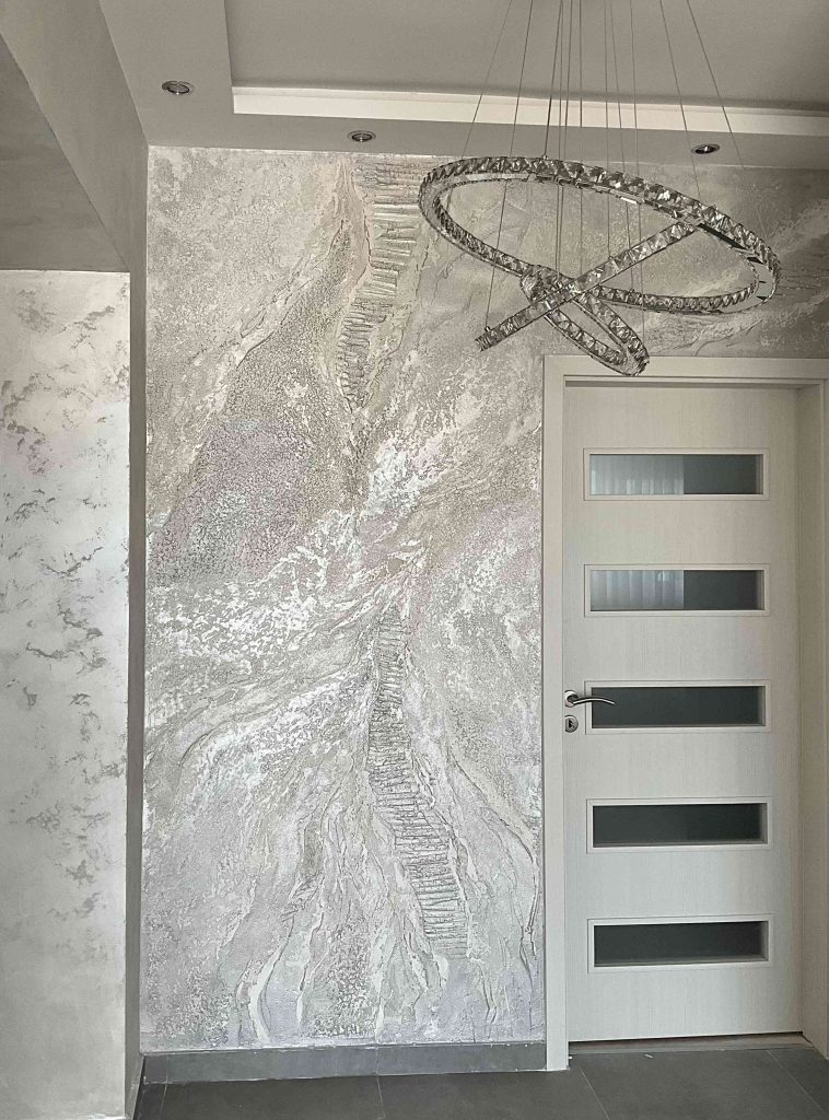 Struktúrált dekorfal - Nyíregyháza